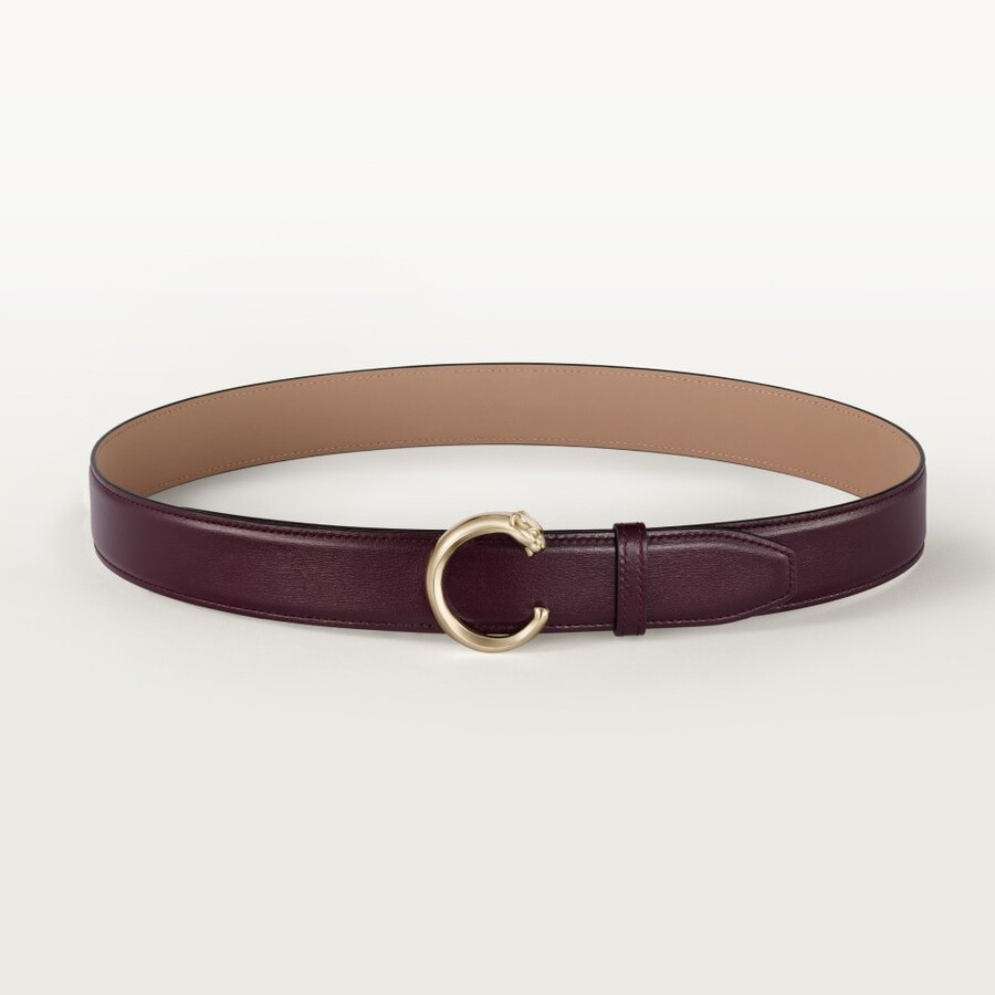 belt 35 mm panthère de cartier size 95 cm