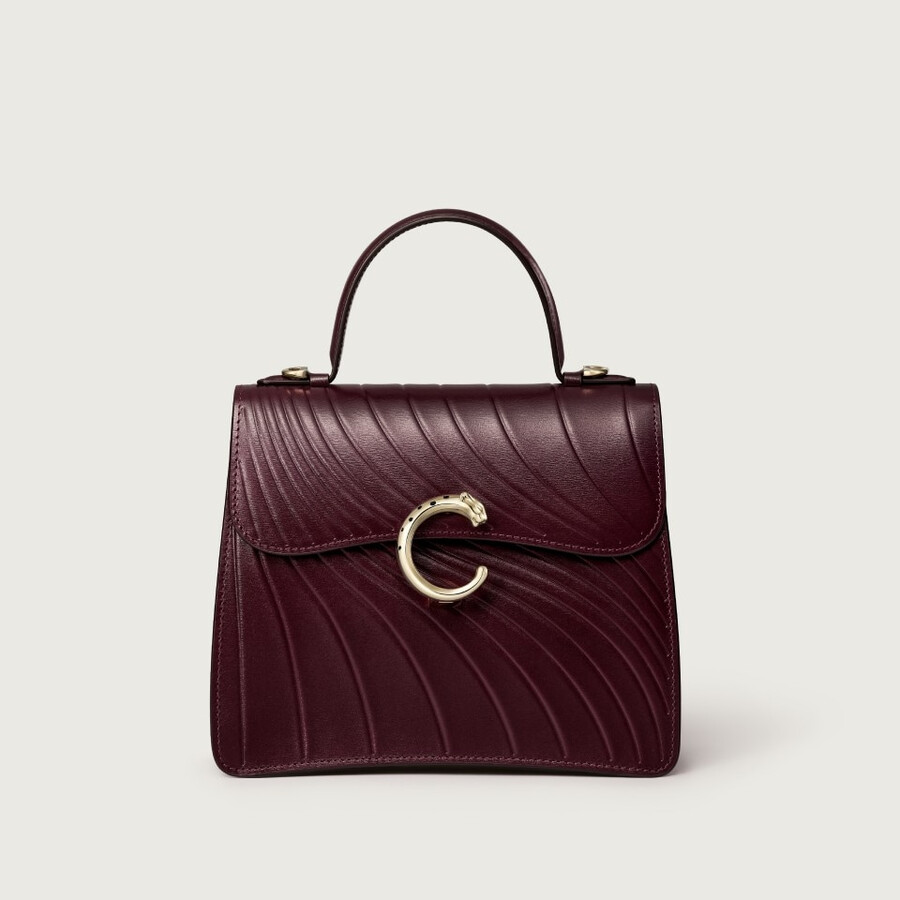 small model handle bag panthère c de cartier