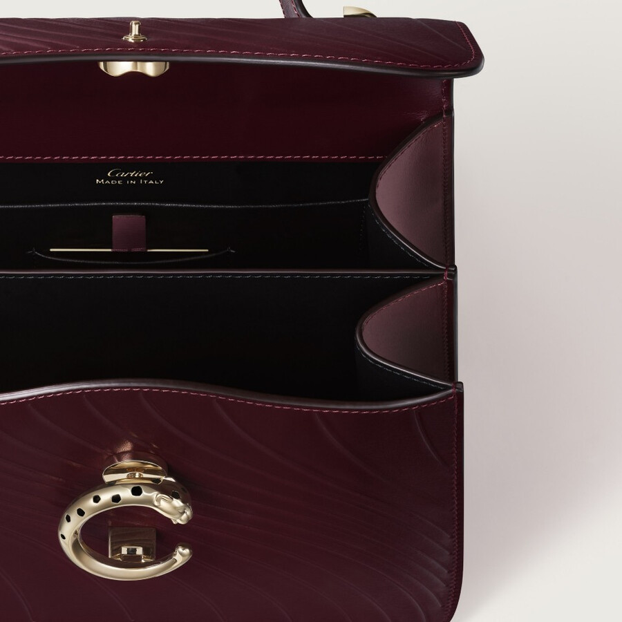 small model handle bag panthère c de cartier