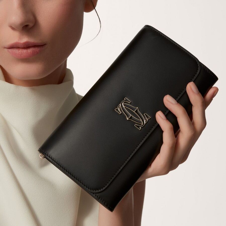 chain wallet c de cartier