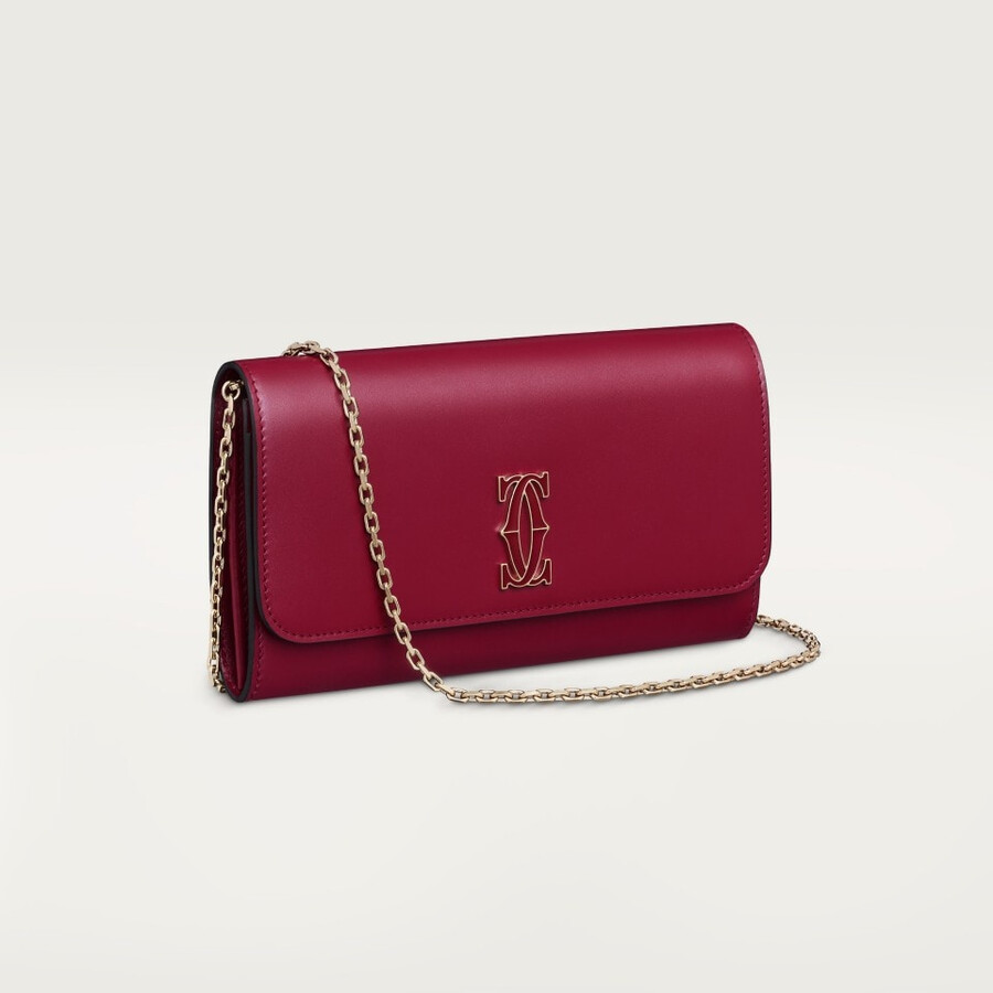chain wallet c de cartier