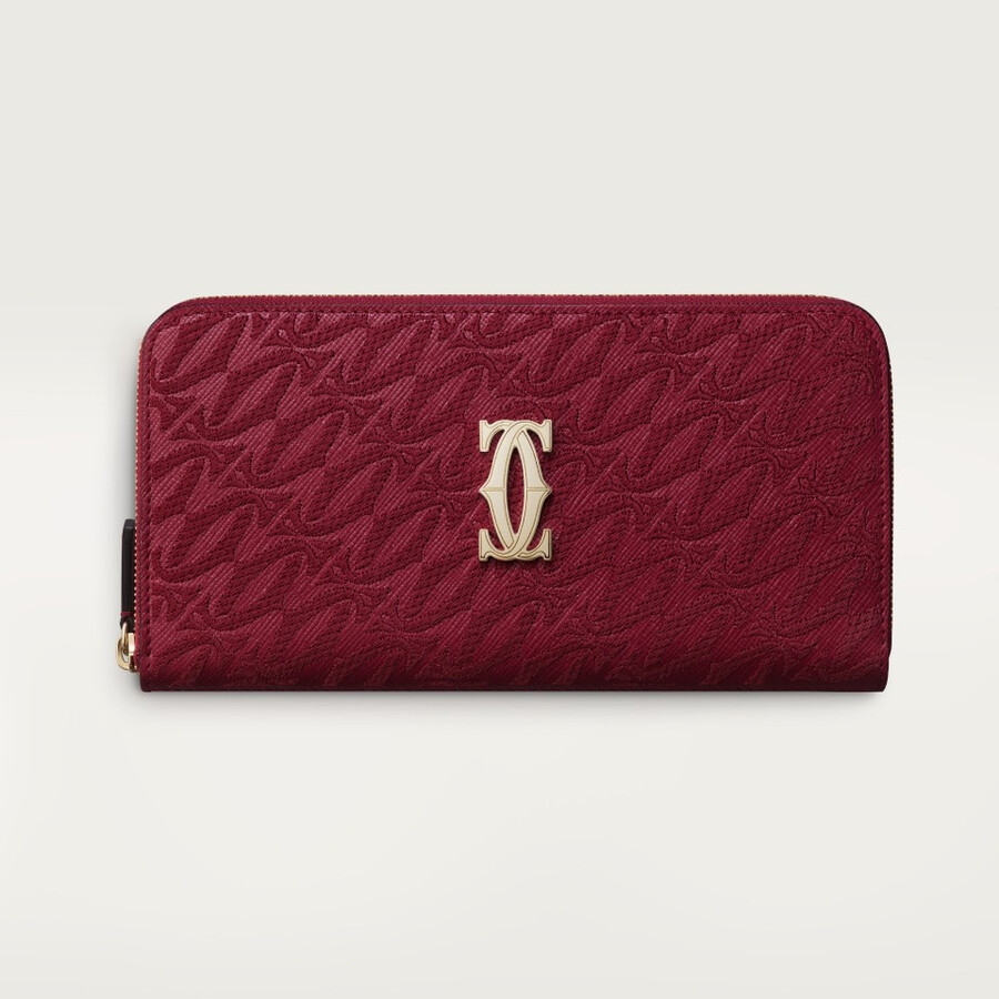 wallet c de cartier