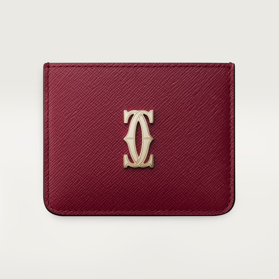 card holder c de cartier