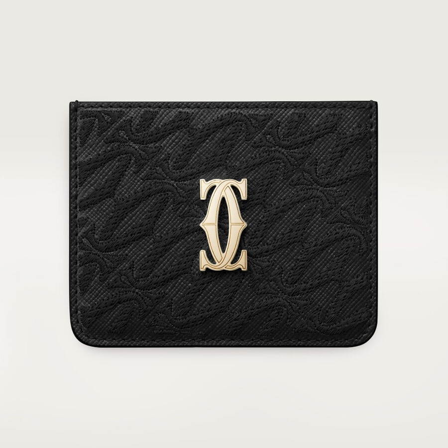 card holder c de cartier