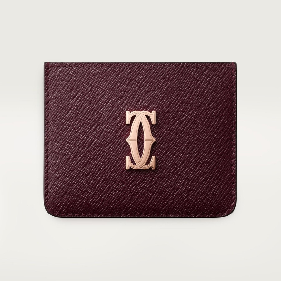 card holder c de cartier