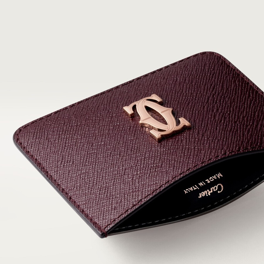 card holder c de cartier