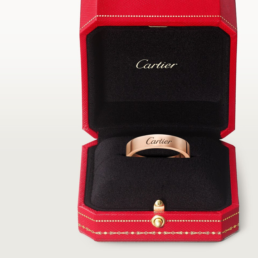 c de cartier wedding band 4 mm width