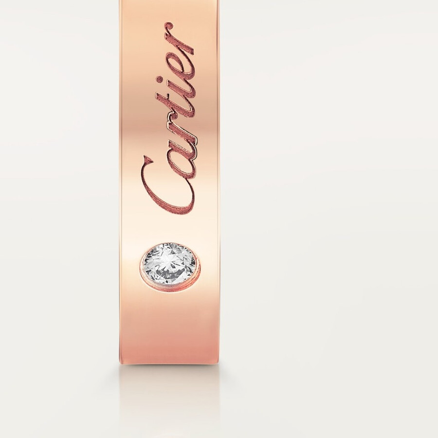 c de cartier wedding ring 4 mm width 1 diamond