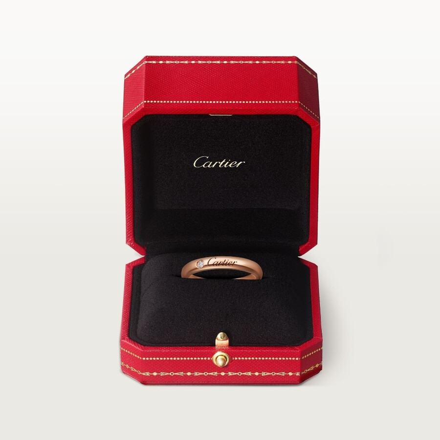 c de cartier wedding band 3 mm width 1 diamond
