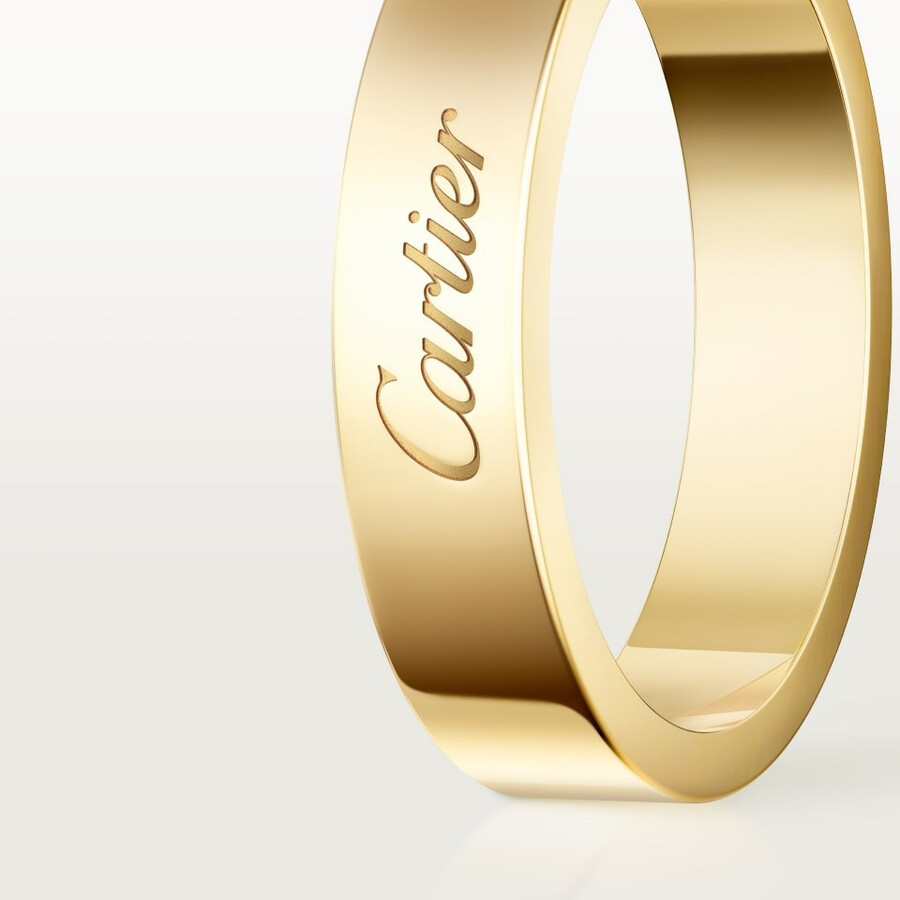 c de cartier wedding band 4 mm width