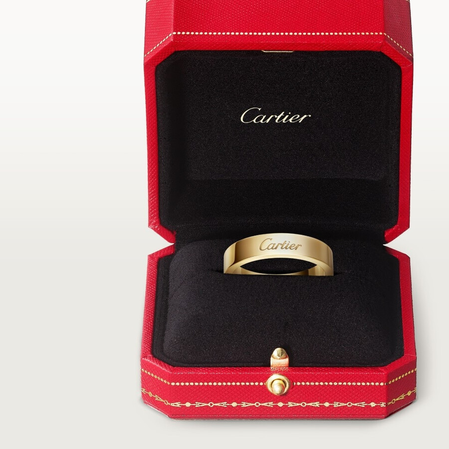 c de cartier wedding band 4 mm width