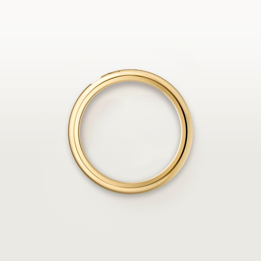 c de cartier wedding ring 4 mm width 1 diamond