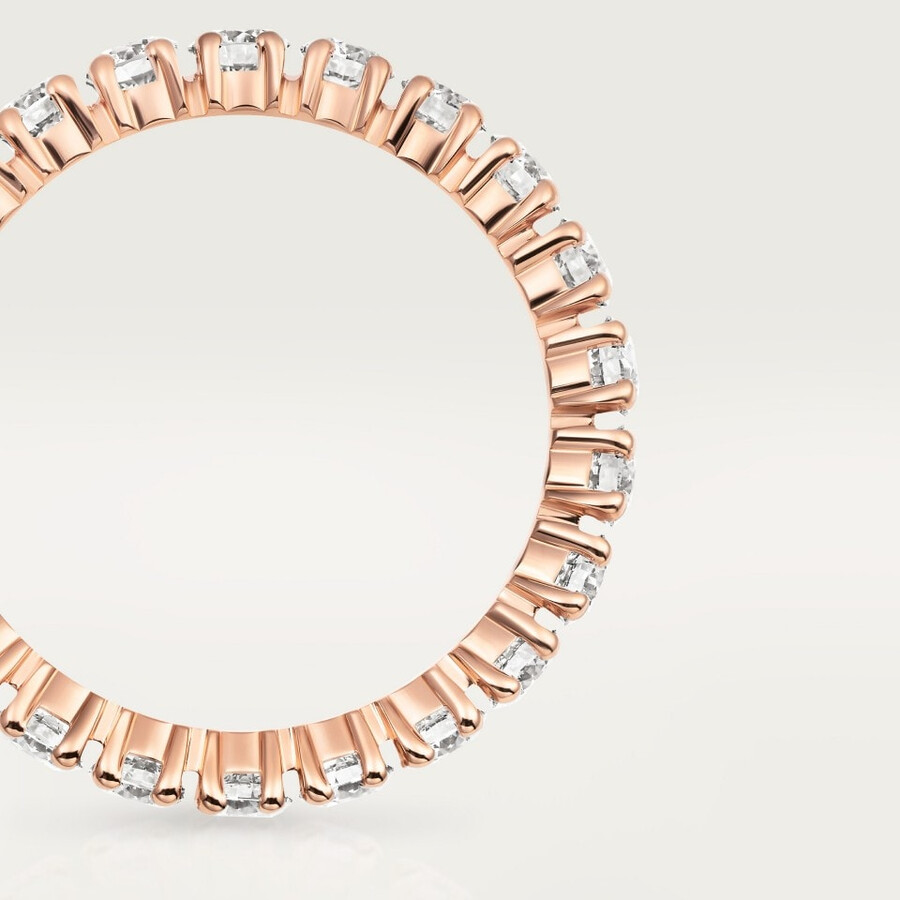 cartier destinée wedding band 3.3 mm width paved