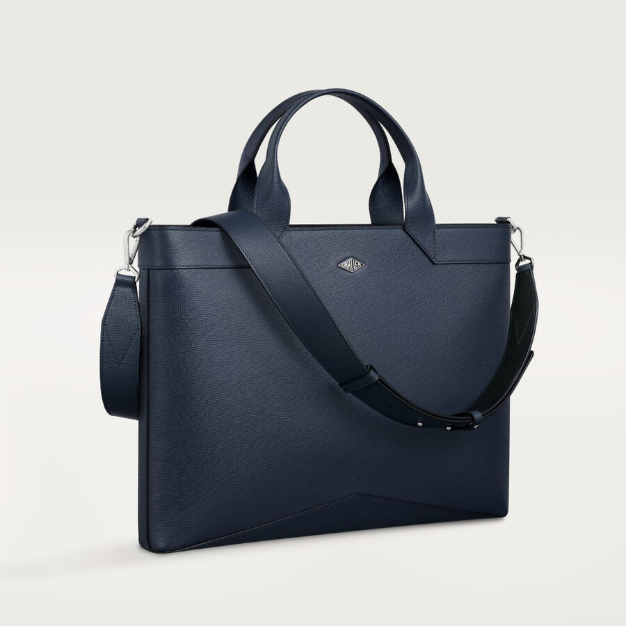 slim briefcase losange