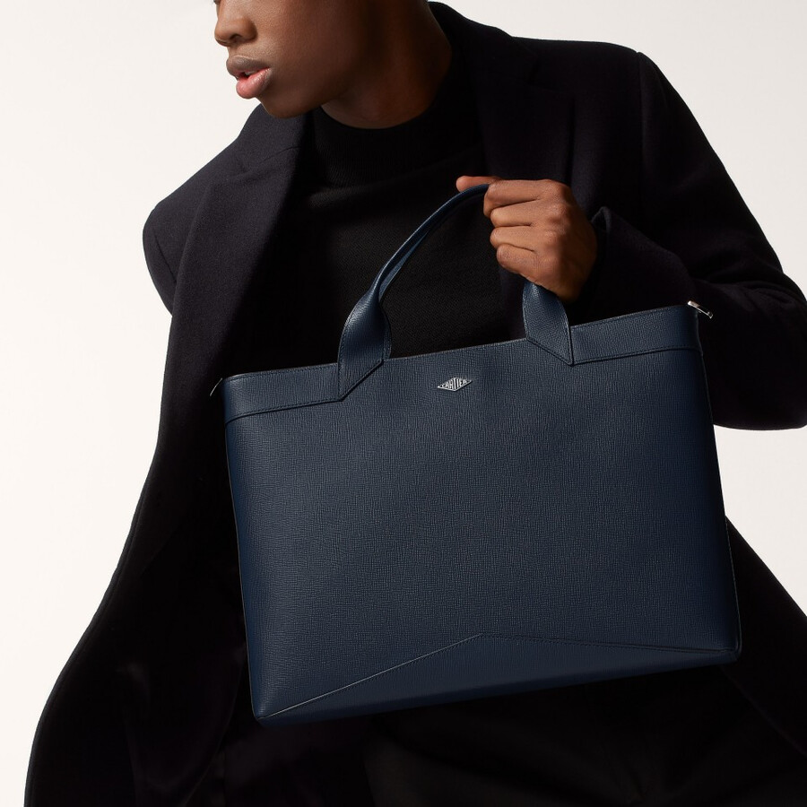 slim briefcase losange