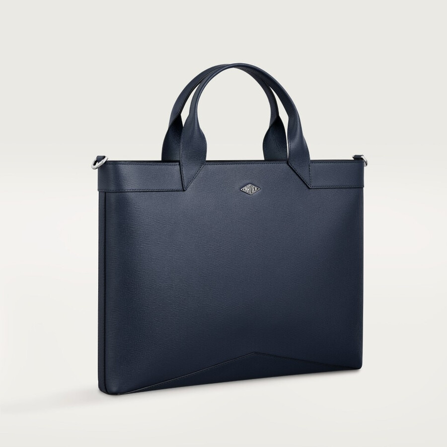 slim briefcase losange