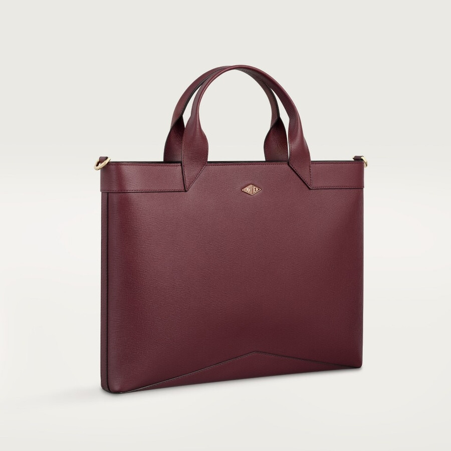 slim briefcase losange