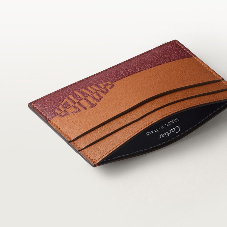 card holder losange shadow
