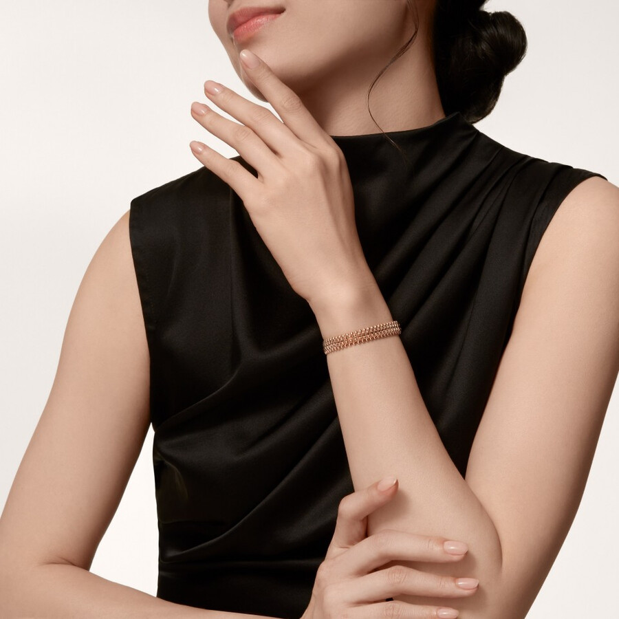 clash de cartier bracelet flexible double row