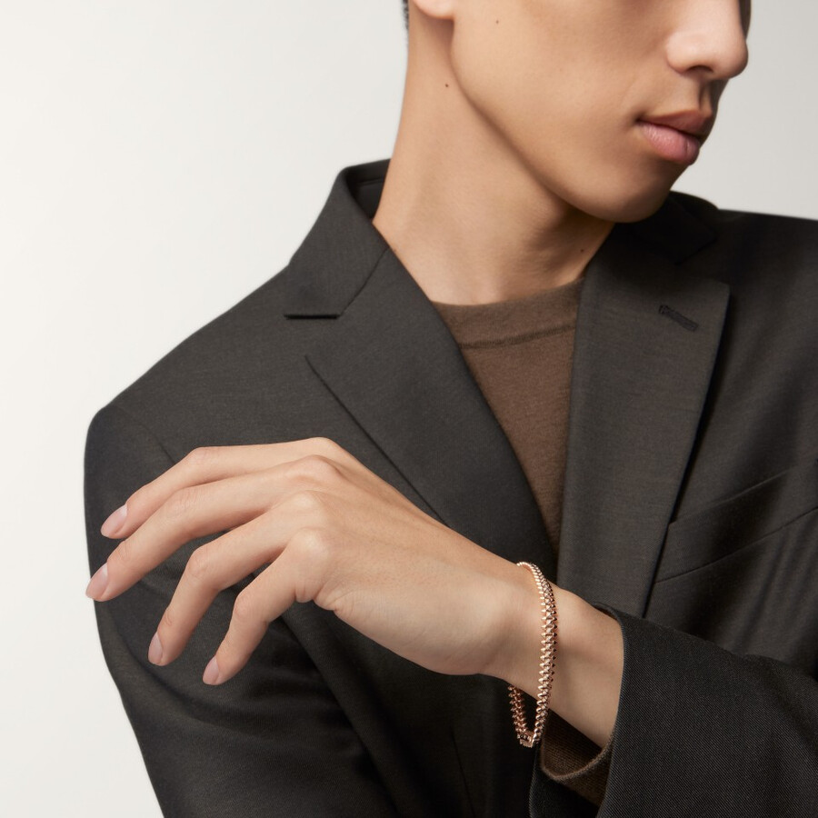 clash de cartier bracelet flexible small model paved