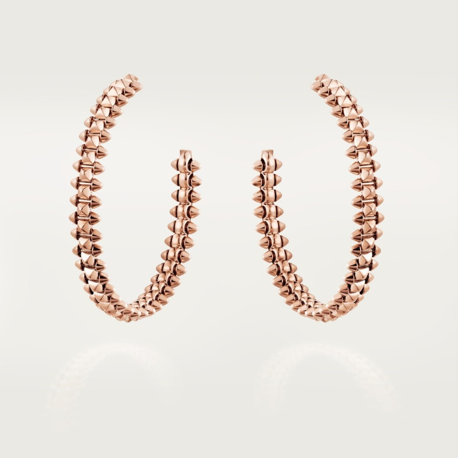 clash de cartier hoop earrings large model