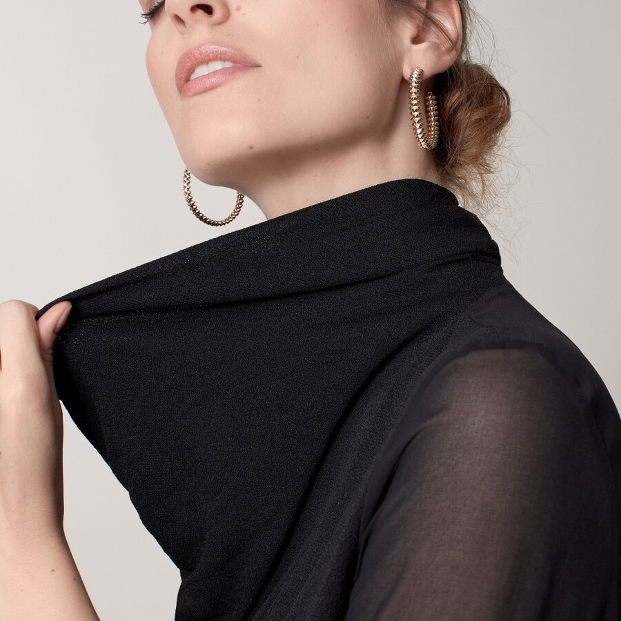 clash de cartier hoop earrings large model