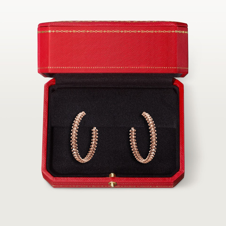 clash de cartier hoop earrings large model