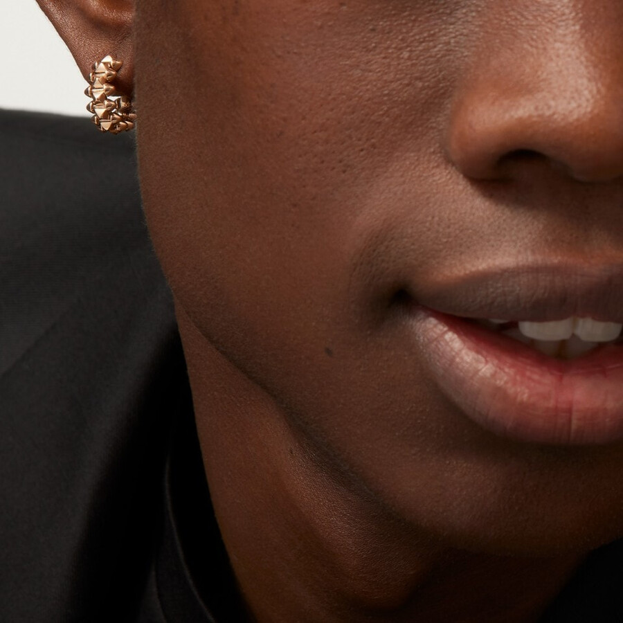clash de cartier hoop earrings mini model