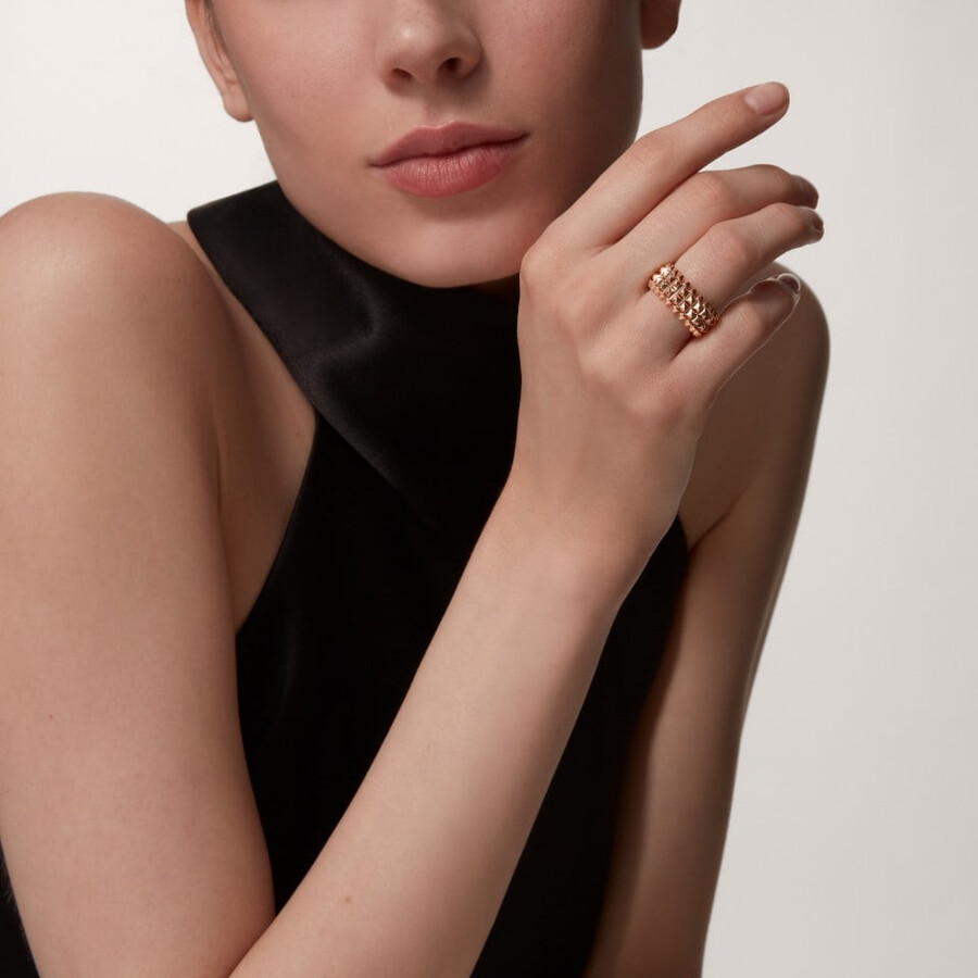clash de cartier ring double row