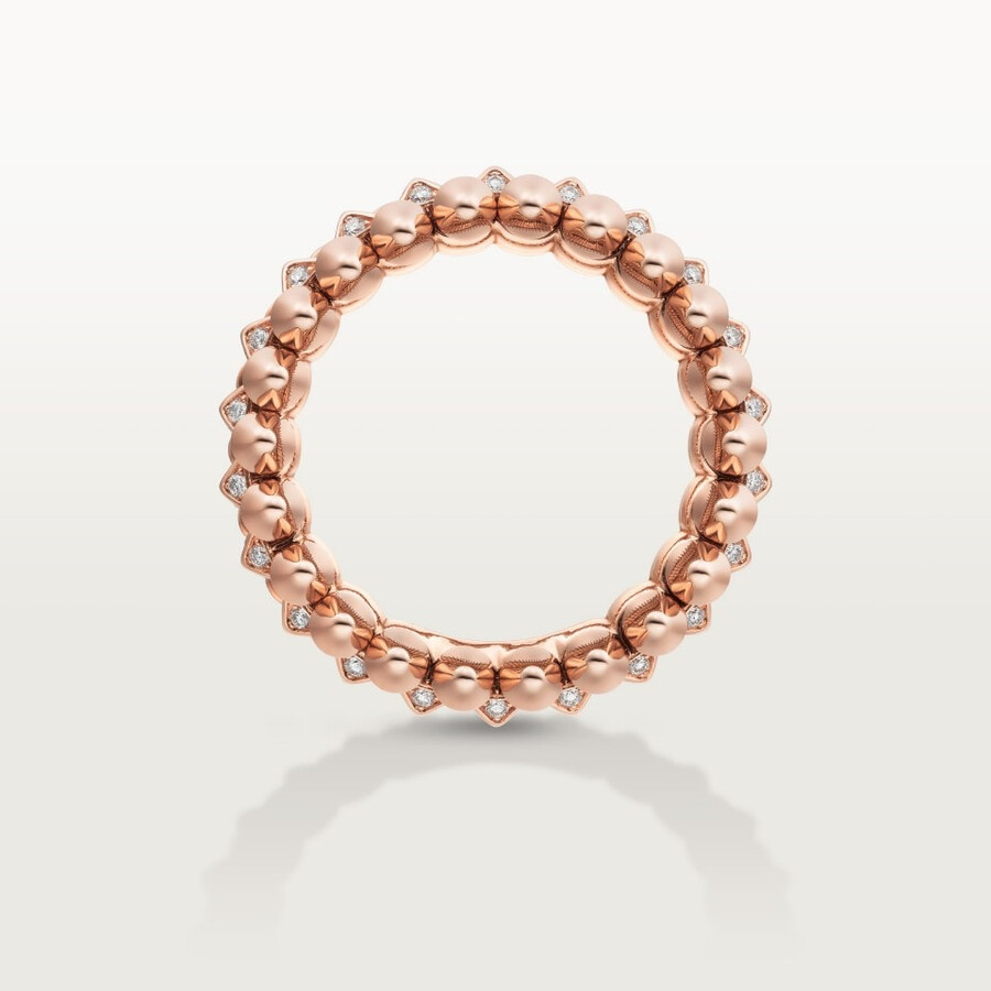clash de cartier ring double row paved