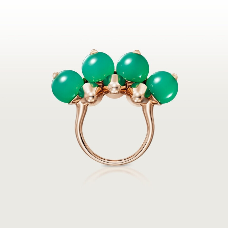 clash de cartier ring chrysoprase extra-large model
