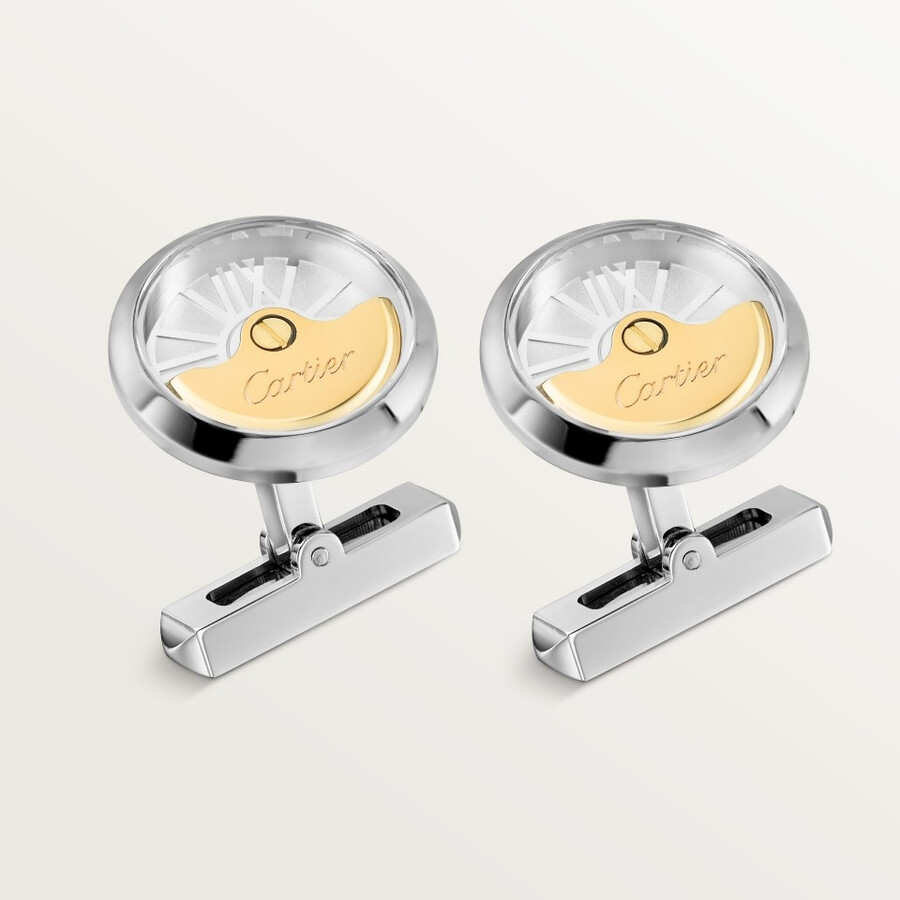 oscillating weight cufflinks