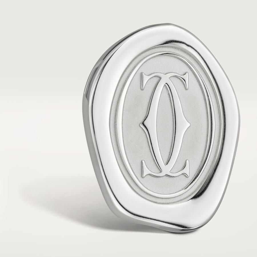 wax seal motif cufflinks