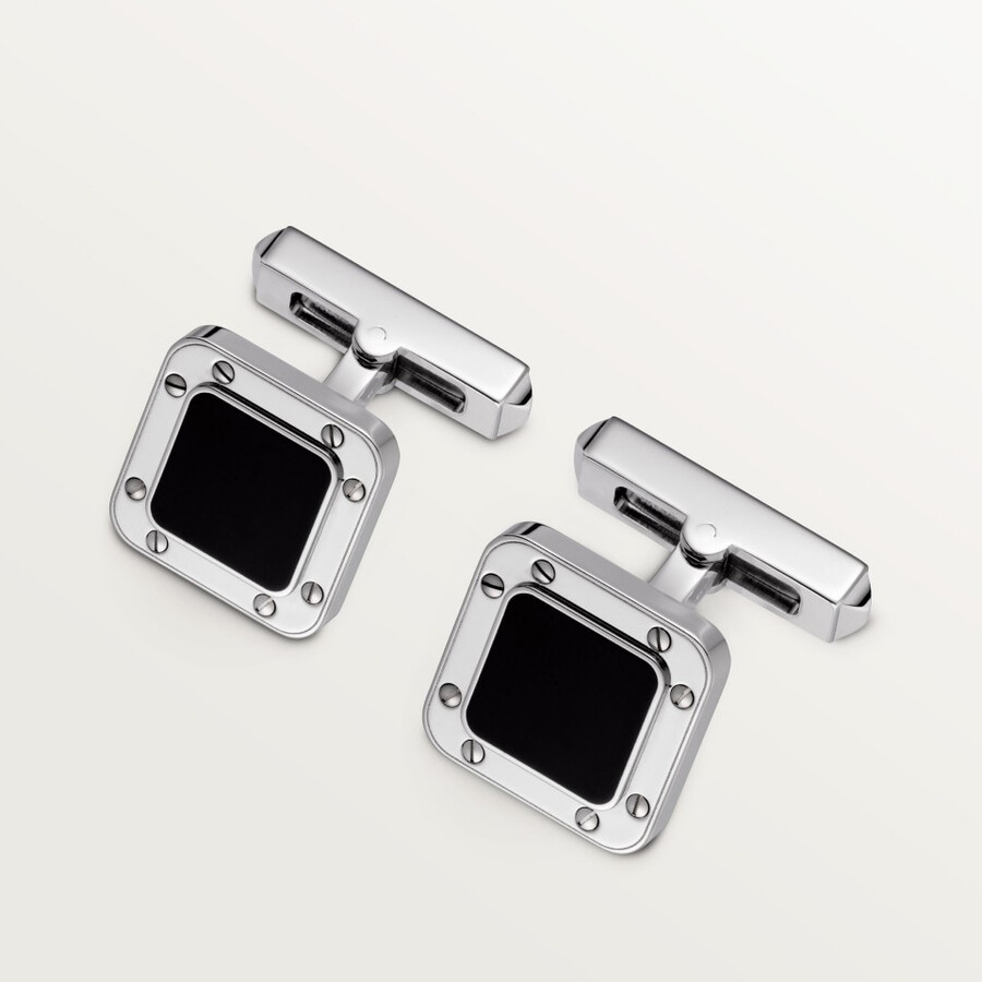 santos de cartier cufflinks