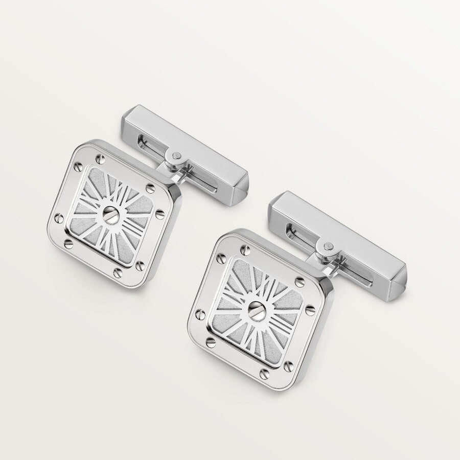 santos de cartier cufflinks