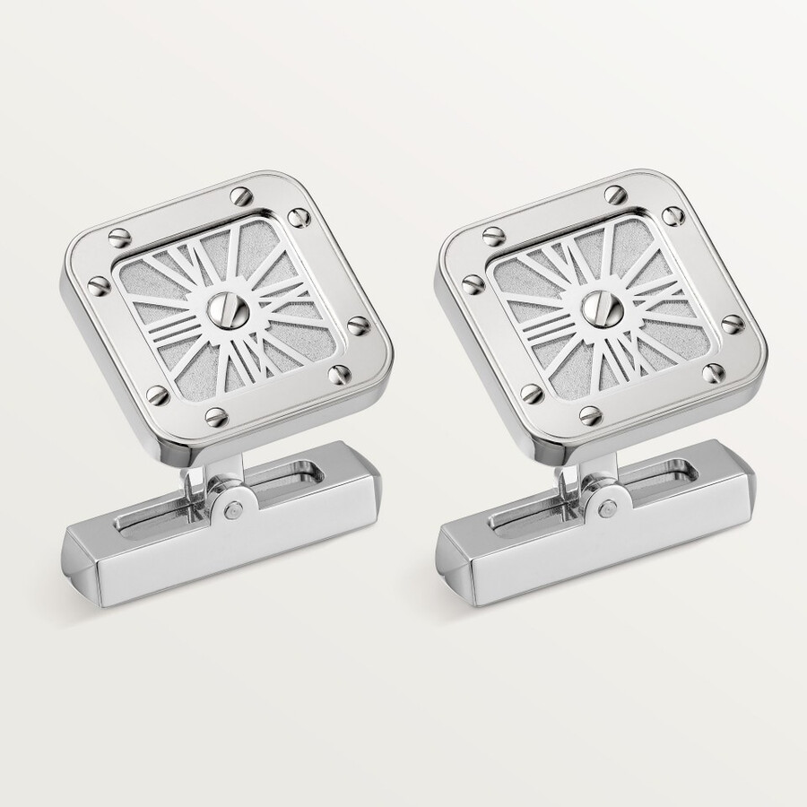 santos de cartier cufflinks