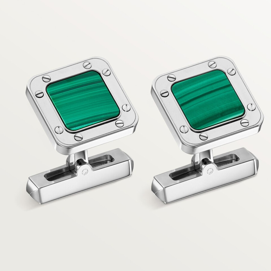 santos de cartier cufflinks