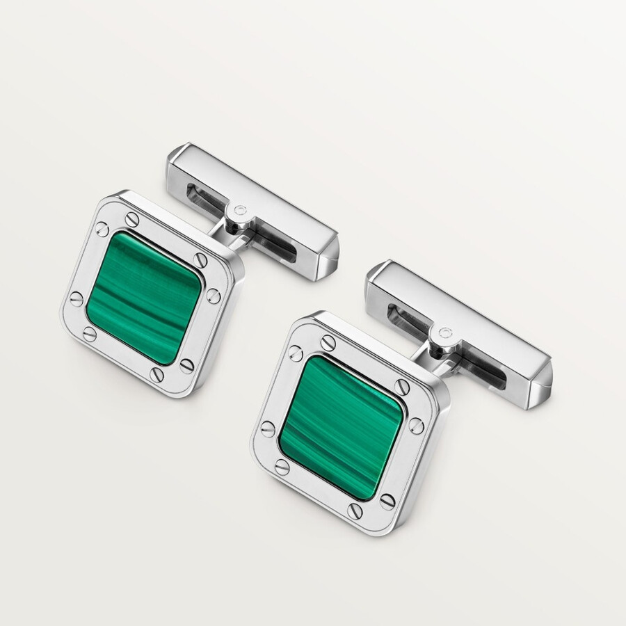 santos de cartier cufflinks