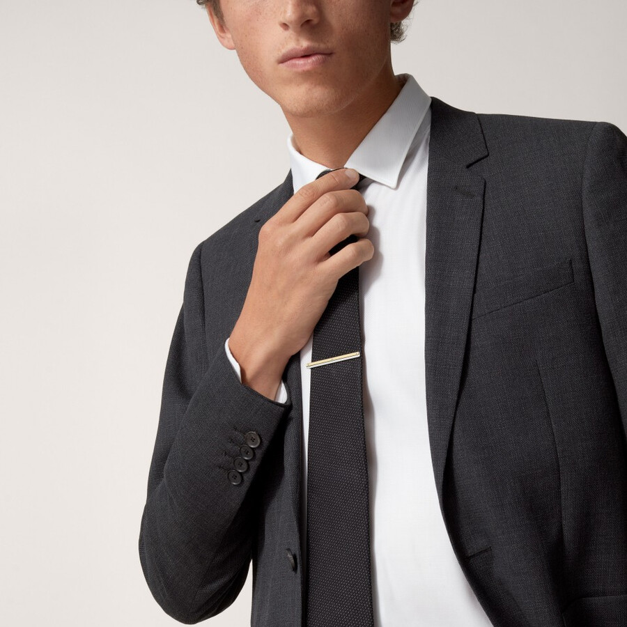santos de cartier tie clip