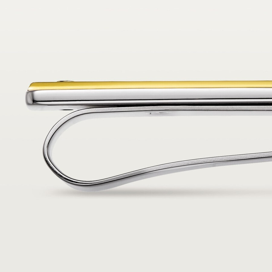 santos de cartier tie clip