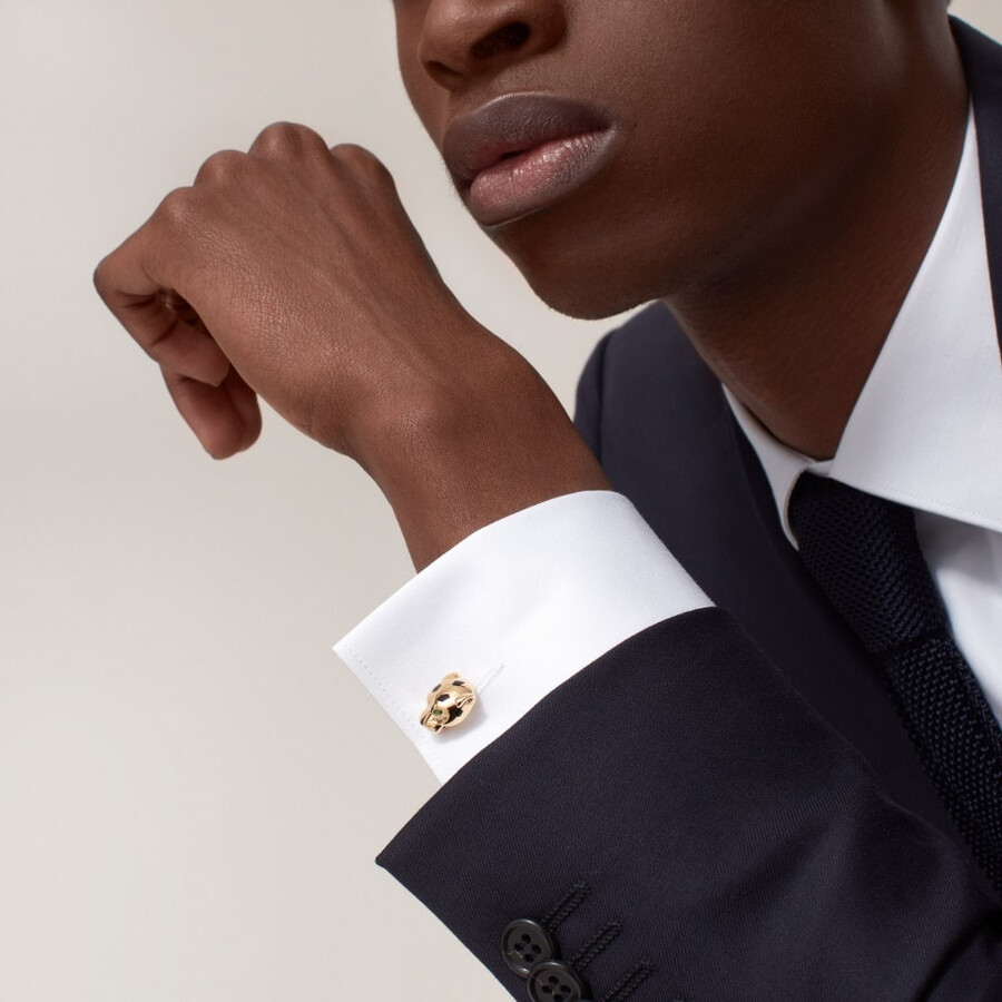 panthère de cartier cufflinks