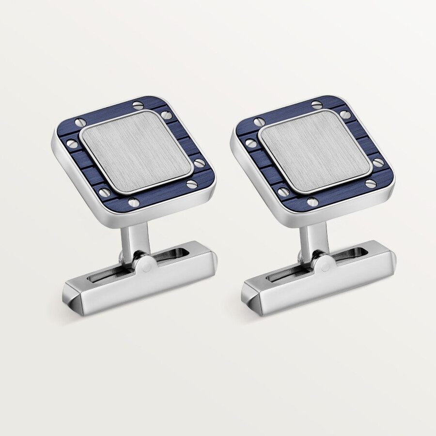 santos de cartier cufflinks