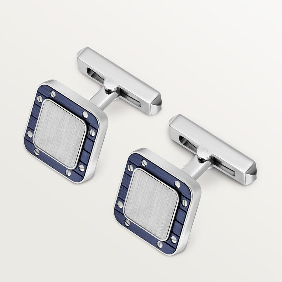 santos de cartier cufflinks