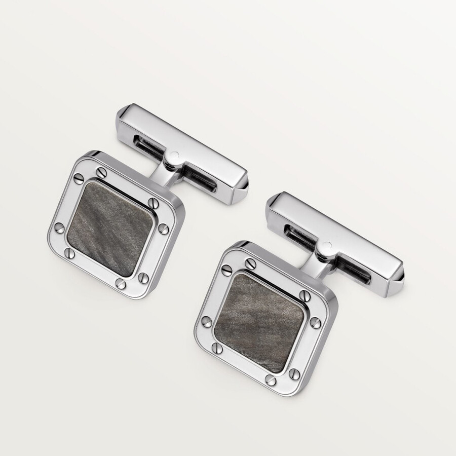 santos de cartier cufflinks