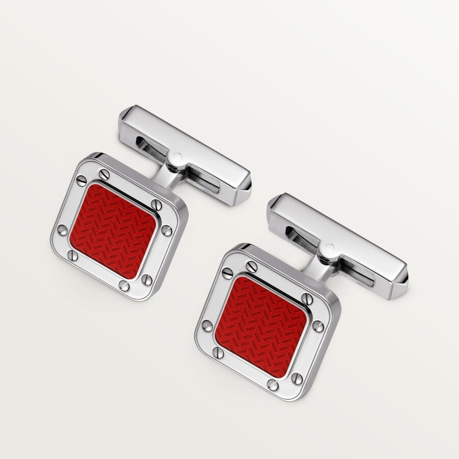 santos de cartier cufflinks