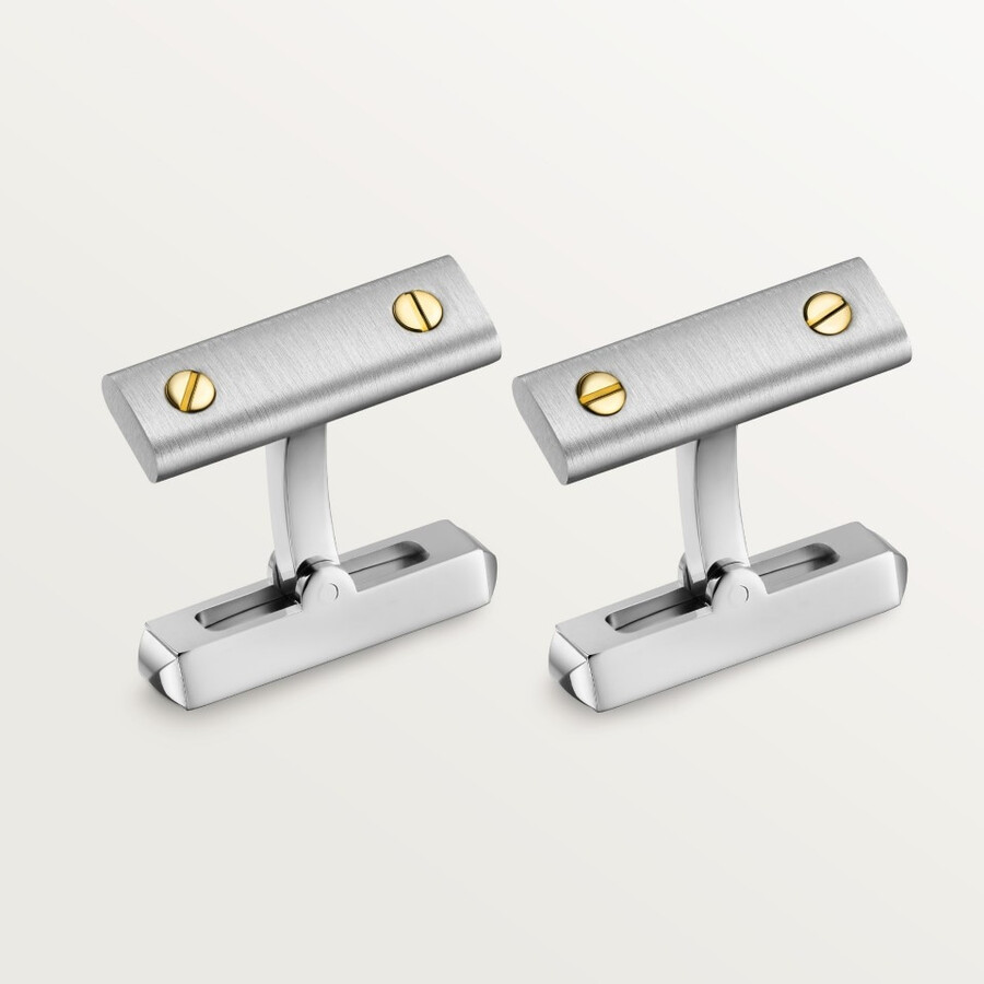 santos de cartier cufflinks