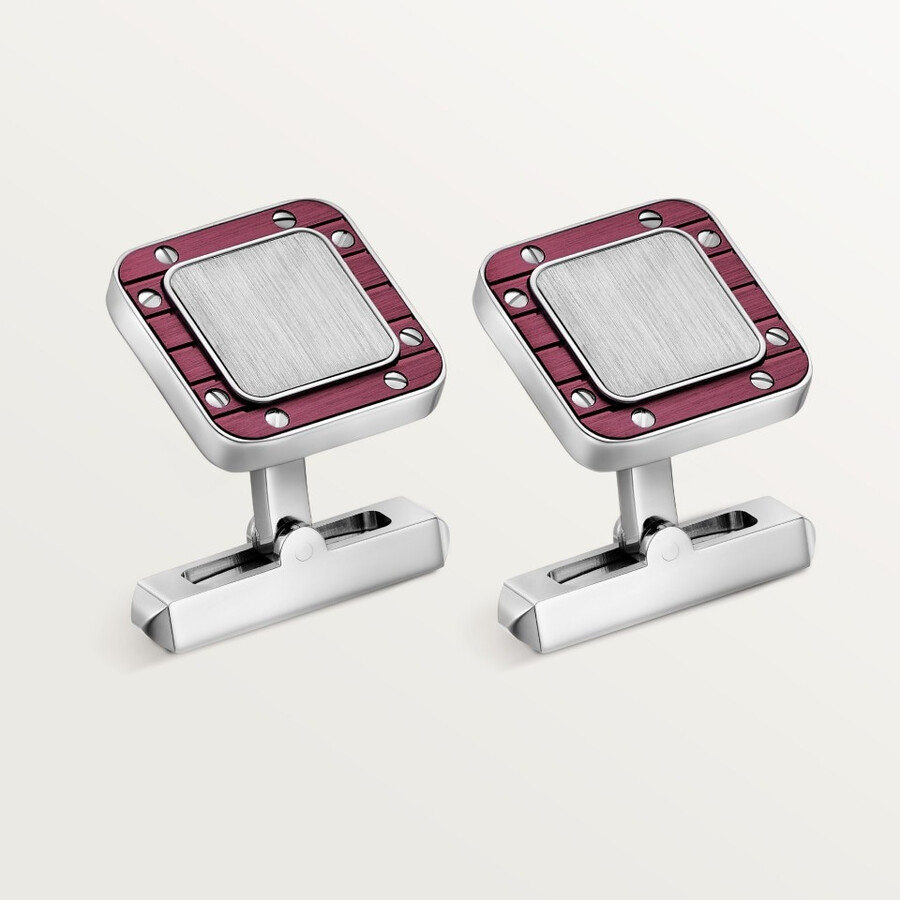 santos de cartier cufflinks