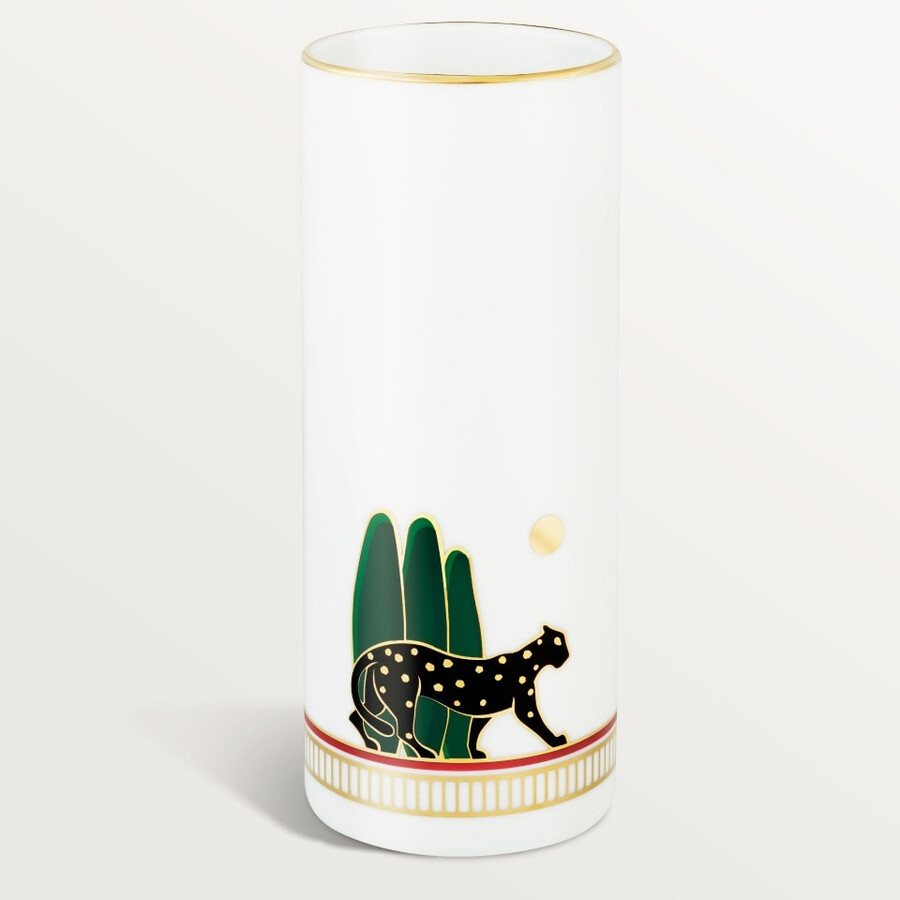 panthère vase