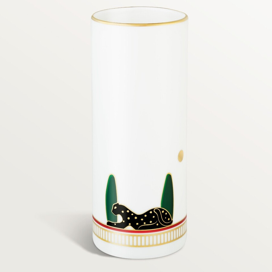 panthère vase