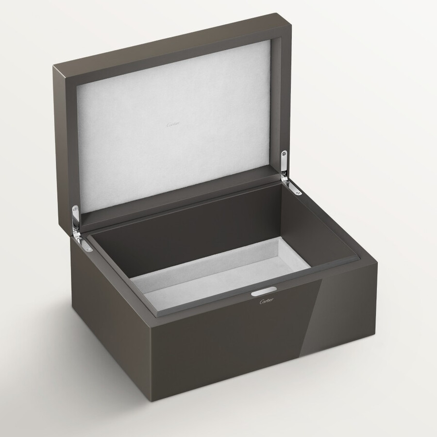 santos de cartier three watch and cufflink box